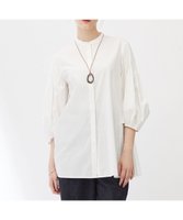【23区/NIJYUSANKU】の【Indian Factory】コットンポプリン タックディテール チュニックブラウス 人気、トレンドファッション・服の通販 founy(ファニー) ファッション Fashion レディースファッション WOMEN トップス・カットソー Tops/Tshirt シャツ/ブラウス Shirts/Blouses インド India 春 Spring コレクション Collection チュニック Tunic ドレープ Drape プリント Print ベーシック Basic S/S・春夏 Ss・Spring/Summer 夏 Summer 2024年 2024 2024春夏・S/S Ss,Spring/Summer,2024 |ID:prp329100004553892