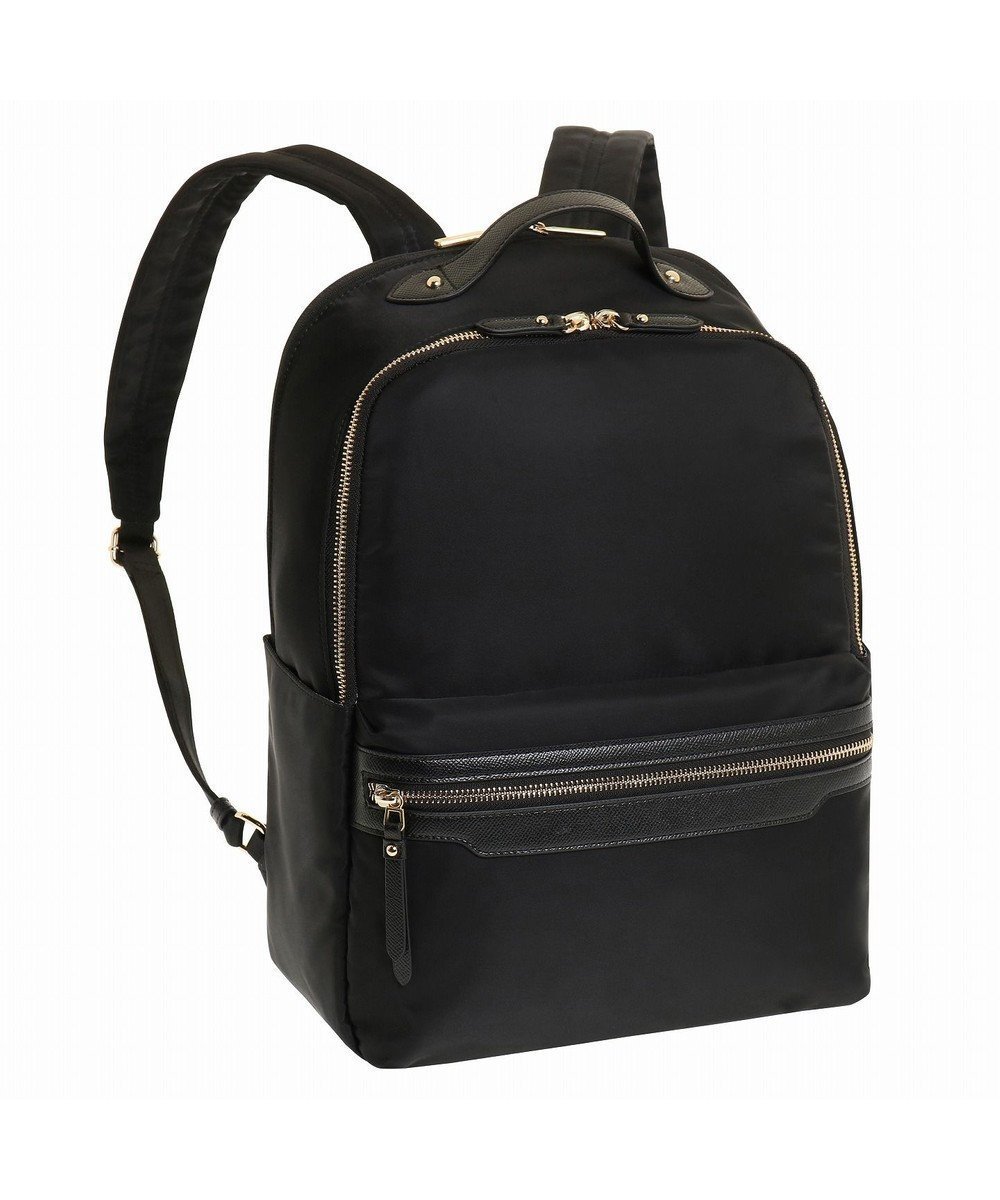 【エースバッグズアンドラゲッジ/ACE BAGS & LUGGAGE】のace. リモフィス ビジネスリュック レディース A4 13.3インチ 10312 インテリア・キッズ・メンズ・レディースファッション・服の通販 founy(ファニー) 　ファッション　Fashion　レディースファッション　WOMEN　クッション　Cushion　ストライプ　Stripe　スーツケース キャリーケース　Suitcase　セットアップ　Set Up　ビジネス 仕事 通勤　Business　ポケット　Pocket　リュック　Ruck Sack　傘　Umbrella　再入荷　Restock/Back In Stock/Re Arrival　抗菌　Antibacterial　ブラック|ID: prp329100004553930 ipo3291000000032310122