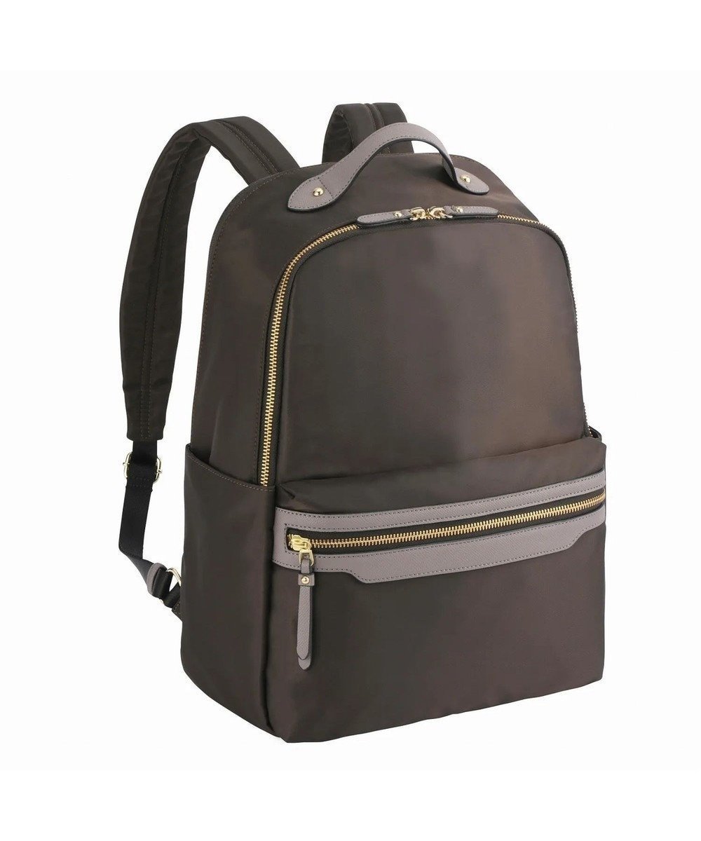 【エースバッグズアンドラゲッジ/ACE BAGS & LUGGAGE】のace. リモフィス ビジネスリュック レディース A4 13.3インチ 10312 インテリア・キッズ・メンズ・レディースファッション・服の通販 founy(ファニー) 　ファッション　Fashion　レディースファッション　WOMEN　クッション　Cushion　ストライプ　Stripe　スーツケース キャリーケース　Suitcase　セットアップ　Set Up　ビジネス 仕事 通勤　Business　ポケット　Pocket　リュック　Ruck Sack　傘　Umbrella　再入荷　Restock/Back In Stock/Re Arrival　抗菌　Antibacterial　ブラウン|ID: prp329100004553930 ipo3291000000032310124