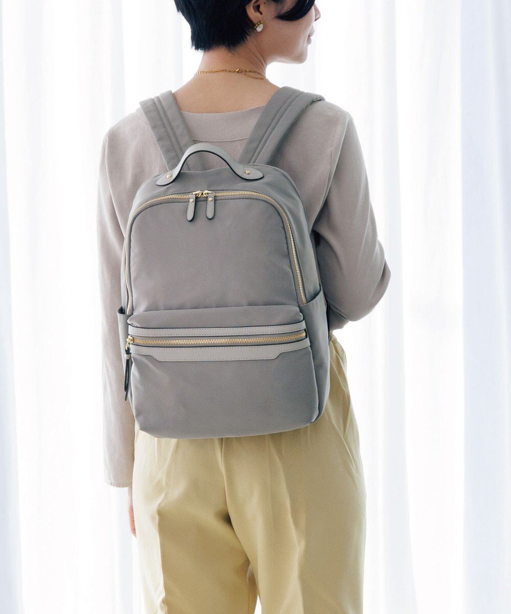 【エースバッグズアンドラゲッジ/ACE BAGS & LUGGAGE】のace. リモフィス ビジネスリュック レディース A4 13.3インチ 10312 インテリア・キッズ・メンズ・レディースファッション・服の通販 founy(ファニー) 　ファッション　Fashion　レディースファッション　WOMEN　クッション　Cushion　ストライプ　Stripe　スーツケース キャリーケース　Suitcase　セットアップ　Set Up　ビジネス 仕事 通勤　Business　ポケット　Pocket　リュック　Ruck Sack　傘　Umbrella　再入荷　Restock/Back In Stock/Re Arrival　抗菌　Antibacterial　グレー|ID: prp329100004553930 ipo3291000000032310125