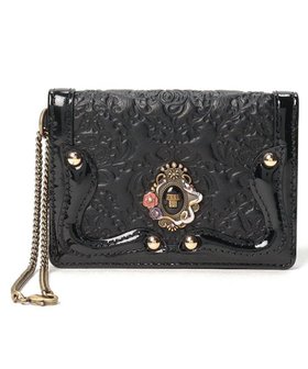 【アナスイ/ANNA SUI】のセルパン 二面パスケース 人気、トレンドファッション・服の通販 founy(ファニー) ファッション Fashion レディースファッション WOMEN 財布 Wallets アンティーク Antique エナメル Enamel ジュエリー Jewelry ブローチ Brooch モチーフ Motif 人気 Popularity 財布 Wallet |ID:prp329100004553935