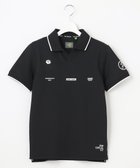 【ピーダブリュサーキュラス/PW CIRCULUS】の【WOMEN】【吸汗速乾/ストレッチ/UVケア】ベーシックカノコ スキッパー ポロシャツ ブラック|ID: prp329100004553936 ipo3291000000032654638