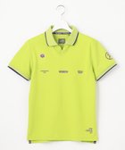 【ピーダブリュサーキュラス/PW CIRCULUS】の【WOMEN】【吸汗速乾/ストレッチ/UVケア】ベーシックカノコ スキッパー ポロシャツ ライム|ID: prp329100004553936 ipo3291000000032654642