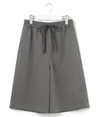 【ジェイプレスヨークストリート/J.PRESS YORK STREET】の【WOMEN】イージーワイド ハーフパンツ グレー系|ID: prp329100004553949 ipo3291000000032658734
