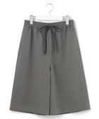 【ジェイプレスヨークストリート/J.PRESS YORK STREET】の【WOMEN】イージーワイド ハーフパンツ グレー系|ID: prp329100004553949 ipo3291000000033583245