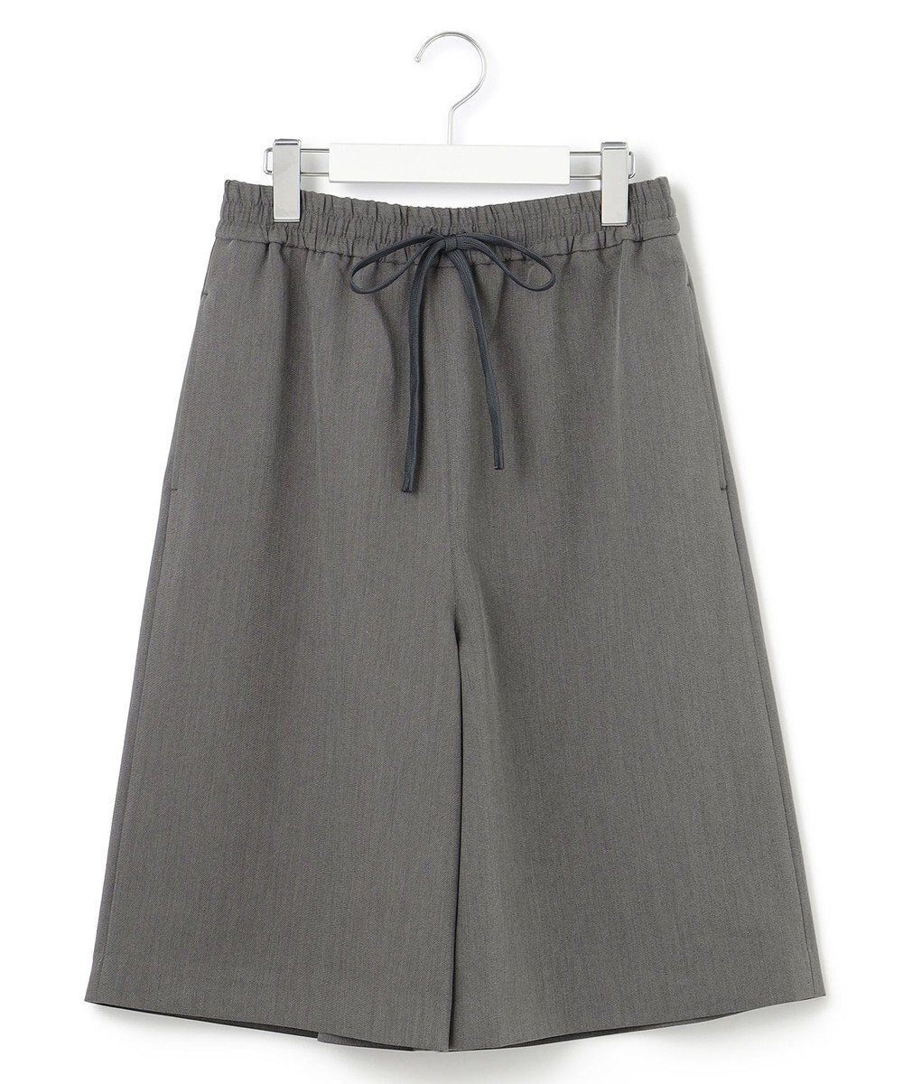 【ジェイプレスヨークストリート/J.PRESS YORK STREET】の【WOMEN】イージーワイド ハーフパンツ インテリア・キッズ・メンズ・レディースファッション・服の通販 founy(ファニー) 　ファッション　Fashion　レディースファッション　Fashion for Women　パンツ　Pants & Trousers　ショートパンツ・ハーフパンツ　High-Waisted & Relaxed Shorts　ツイル　Twist, Twisted Detail　ハーフ　Half, Half-Length　A/W・秋冬　Autumn/Winter　グレー系|ID: prp329100004553949 ipo3291000000033583245