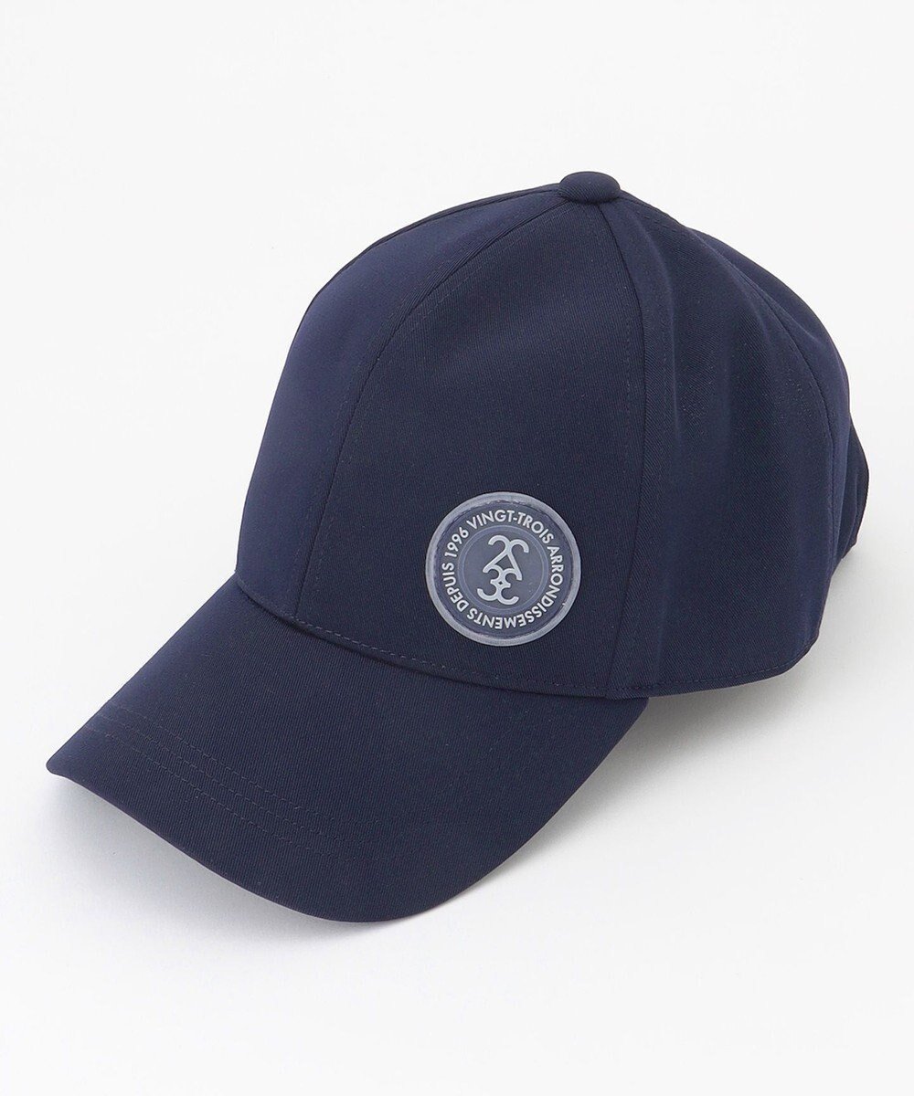 【23区 ゴルフ/NIJYUSANKU GOLF】の【WOMEN】取り外し可能なリボンで印象をチェンジ!アタッチリボンキャップ インテリア・キッズ・メンズ・レディースファッション・服の通販 founy(ファニー) 　ファッション　Fashion　レディースファッション　Ladies' Fashion Online　帽子　Hats　ゴルフ　Golf　キャップ　Cap　トレンド　Trend　ドット　Dot　フロント　Front　ベーシック　Basic　リボン　Ribbon　エレガント 上品　Elegant　定番　Standard　帽子　Hat　ネイビー系|ID: prp329100004553951 ipo3291000000032587988