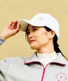 【23区 ゴルフ/NIJYUSANKU GOLF】の【WOMEN】取り外し可能なリボンで印象をチェンジ!アタッチリボンキャップ ホワイト系|ID: prp329100004553951 ipo3291000000035644189