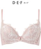 【ワコール/WACOAL】の【ハグするブラ】 ブラジャー 体温を感知してカラダになじむ 谷間メイク 脇高設計 レディース BXB418 /ワコール ピーチ|ID: prp329100004553958 ipo3291000000035959624