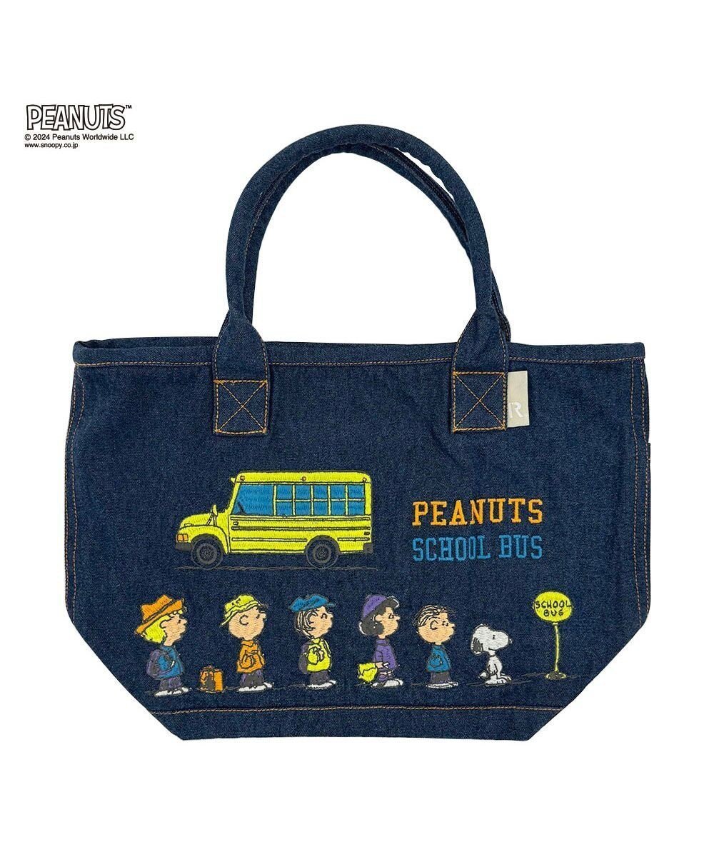 【ルートート/ROOTOTE】の8385【スヌーピー】IP.デリ.デニム.ピーナッツ-9N インテリア・キッズ・メンズ・レディースファッション・服の通販 founy(ファニー) 　ファッション　Fashion　レディースファッション　Fashion for Women　バッグ　Bags　カメラ　Camera Accessories　デニム　Denim, Jeans Material　ポケット　Pocket, Pocket Detail　新作・新入荷　New Arrivals / New In　02:スクールバス|ID: prp329100004553969 ipo3291000000033682867