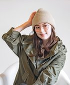 【ムーンバット/MOONBAT】の【洗える】伸縮性に優れたストレスフリー ニット帽 ゆったり ベージュ|ID: prp329100004553983 ipo3291000000032657837