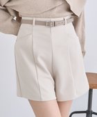 【アースミュージックアンドエコロジー/earth music&ecology】のベルト付きショートパンツ Light Beige|ID: prp329100004553988 ipo3291000000033410163