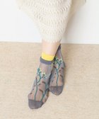 【トリコテ/Tricote】のフラワーシアーソックス 94L.GRAY|ID: prp329100004554012 ipo3291000000033440885