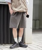 【ウィゴー/WEGO】の【ユニセックス着用ITEM/ウエストゴム】リラックスイージーショーツ ダークグレー|ID: prp329100004554052 ipo3291000000032777125