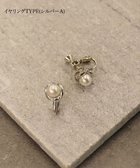 【ティアクラッセ/Tiaclasse】の【5TYPEアソートデザイン・金属アレルギー対応】パールイヤリング・ピアス イヤリング:シルバーA|ID: prp329100004554069 ipo3291000000035764201
