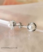 【ティアクラッセ/Tiaclasse】の【5TYPEアソートデザイン・金属アレルギー対応】パールイヤリング・ピアス ピアス:シルバーD|ID: prp329100004554069 ipo3291000000035764212