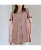 【ティアクラッセ/Tiaclasse】の【洗える】フロントタックフレアスリーブチュニックブラウス ピンク|ID: prp329100004554148 ipo3291000000032187787