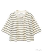 【アースミュージックアンドエコロジー/earth music&ecology】のFinding Nemo/ボーダーポロシャツ Off White|ID: prp329100004554154 ipo3291000000033535611