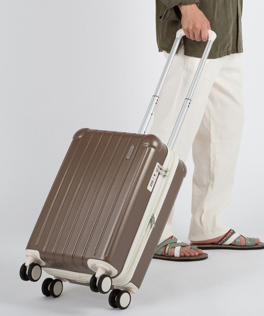 【エースバッグズアンドラゲッジ/ACE BAGS & LUGGAGE】のRIMINI フラミニア スーツケース 機内持込み 32L 05121 リミニ エース インテリア・キッズ・メンズ・レディースファッション・服の通販 founy(ファニー) 　ファッション　Fashion　レディースファッション　Fashion for Women　スーツ　Business Suits & Workwear　カラフル　Colorful Design　ダブル　Double, Double-Breasted　ポケット　Pocket, Pocket Detail　おすすめ　Recommended / Our Picks　旅行　Travel　スーツケース キャリーケース　Suitcase / Carry Case　ブロンズ|ID: prp329100004554205 ipo3291000000032696127