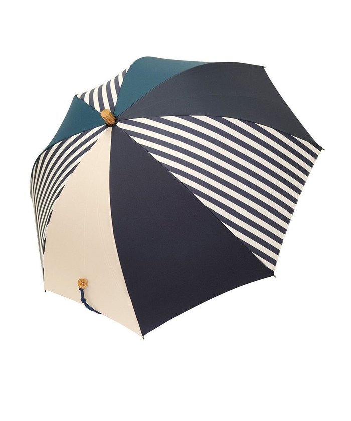【プラスリング/+RING】の【UVカット95%以上】【UPF50+】プラスリング レディース向け 晴雨兼用(長ショート) NVY/WHT T1300 インテリア・キッズ・メンズ・レディースファッション・服の通販 founy(ファニー) https://founy.com/ ファッション Fashion レディースファッション Fashion for Women レイングッズ・傘・晴雨兼用傘 Umbrellas & Rain Gear コンパクト Compact, Small Size ショート Short, Short Length ラップ Wrap, Wrap Design 傘 Umbrella, Parasol 再入荷 Restock / Back in Stock 日傘 Parasol, UV Umbrella |ID: prp329100004554250 ipo3291000000033036975
