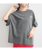 【アースミュージックアンドエコロジー/earth music&ecology】のピグメントフリルプルオーバー Charcoal Gray|ID: prp329100004554264 ipo3291000000032727849