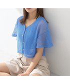【アースミュージックアンドエコロジー/earth music&ecology】のSET2点レースカーディガン+レイヤードインナー 人気、トレンドファッション・服の通販 founy(ファニー) ファッション Fashion レディースファッション Ladies' Fashion Online トップス・カットソー Tops/Tshirt カーディガン Cardigans おすすめ Recommend インナー Inner カーディガン Cardigan タンク Tank トレンド Trend バランス Balance ボトム Bottom ポケット Pocket レース Race ワイド Wide 夏 Summer 春 Spring S/S・春夏 Ss・Spring/Summer thumbnail Blue|ID: prp329100004554267 ipo3291000000032188391