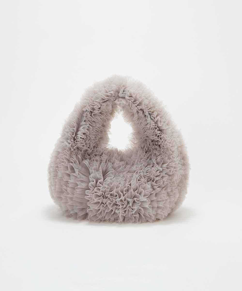 【トプカピ/TOPKAPI】の【TREASURE TOPKAPI】ランダム フリル チュール バッグ 人気、トレンドファッション・服の通販 founy(ファニー) 　ファッション　Fashion　レディースファッション　Ladies' Fashion Online　バッグ　Bag　サテン　Satin　チュール　Tulle　デニム　Denim　フェミニン　Feminine　フォルム　Form　フリル　Frills　ポケット　Pocket　マグネット　Magnet　ランダム　Random　 other-1|ID: prp329100004554281 ipo3291000000032583379
