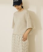 【アメリカンホリック/AMERICAN HOLIC】のミニ裏毛5分袖プルオーバー Light Gray Mixture|ID: prp329100004554289 ipo3291000000032541167