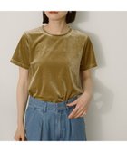 【アメリカンホリック/AMERICAN HOLIC】のベロアTシャツ Olive|ID: prp329100004554292 ipo3291000000032735789