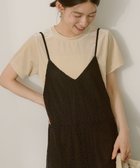 【アメリカンホリック/AMERICAN HOLIC】のベロアTシャツ Ecru|ID: prp329100004554292 ipo3291000000032735791