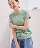 【アメリカンホリック/AMERICAN HOLIC】の【接触冷感】フレンチスリーブニットプルオーバー Mint|ID: prp329100004554298 ipo3291000000032393570