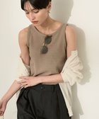 【アメリカンホリック/AMERICAN HOLIC】のワッフルタンクトップ Light Beige|ID: prp329100004554308 ipo3291000000032188595
