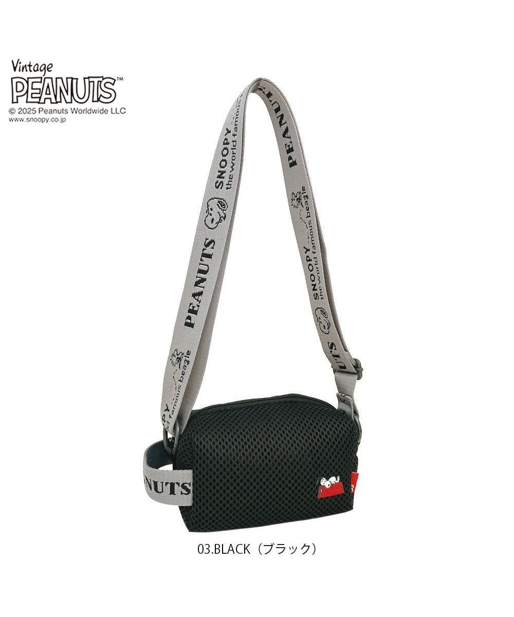 【ルートート/ROOTOTE】の8434【スヌーピー】IP.ベビールー.ウエッファ.ピーナッツ-0K インテリア・キッズ・メンズ・レディースファッション・服の通販 founy(ファニー) 　ファッション　Fashion　レディースファッション　Fashion for Women　カメラ　Camera Accessories　ショルダー　Shoulder, Shoulder Strap　財布　Wallet, Purse　ハンカチ　Handkerchief, Hanky　フラップ　Flap, Flap Pocket　ベビー　Baby, Babywear　ベーシック　Basic, Essential　ポケット　Pocket, Pocket Detail　ポーチ　Pouch, Small Case　メッシュ　Mesh, Net Fabric　ワンポイント　One Point, Statement Accent　おすすめ　Recommended / Our Picks　03:ブラック|ID: prp329100004554313 ipo3291000000032727867