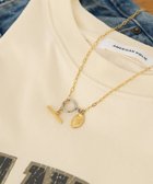 【アメリカンホリック/AMERICAN HOLIC】のステンレスコインマンテルネックレス Gold|ID: prp329100004554344 ipo3291000000033535421