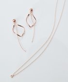 【フィービィー/phoebe】の【限定セット】プチベゼルストーンネックレス×2wayグレースツイストラインイヤリング マルチ1|ID: prp329100004554349 ipo3291000000032556487