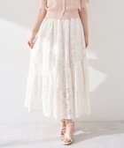 【アースミュージックアンドエコロジー/earth music&ecology】の透かし花柄フレアスカート 人気、トレンドファッション・服の通販 founy(ファニー) ファッション Fashion レディースファッション Fashion for Women スカート Skirts Aライン・フレアスカート A-Line & Flared Skirts おすすめ Recommended / Our Picks カットソー Cut and Sewn Top セットアップ Set-Up, Coordinated Outfit フレア Flare, Flared ポケット Pocket, Pocket Detail 夏 Summer 春 Spring S/S・春夏 SS, Spring/Summer, Warm Season 透かし Cut-Out, Lacework thumbnail Ivory|ID: prp329100004554364 ipo3291000000033535459