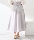 【アースミュージックアンドエコロジー/earth music&ecology】のシアーバックレースアップフレアスカート Light Gray|ID: prp329100004554374 ipo3291000000032188919