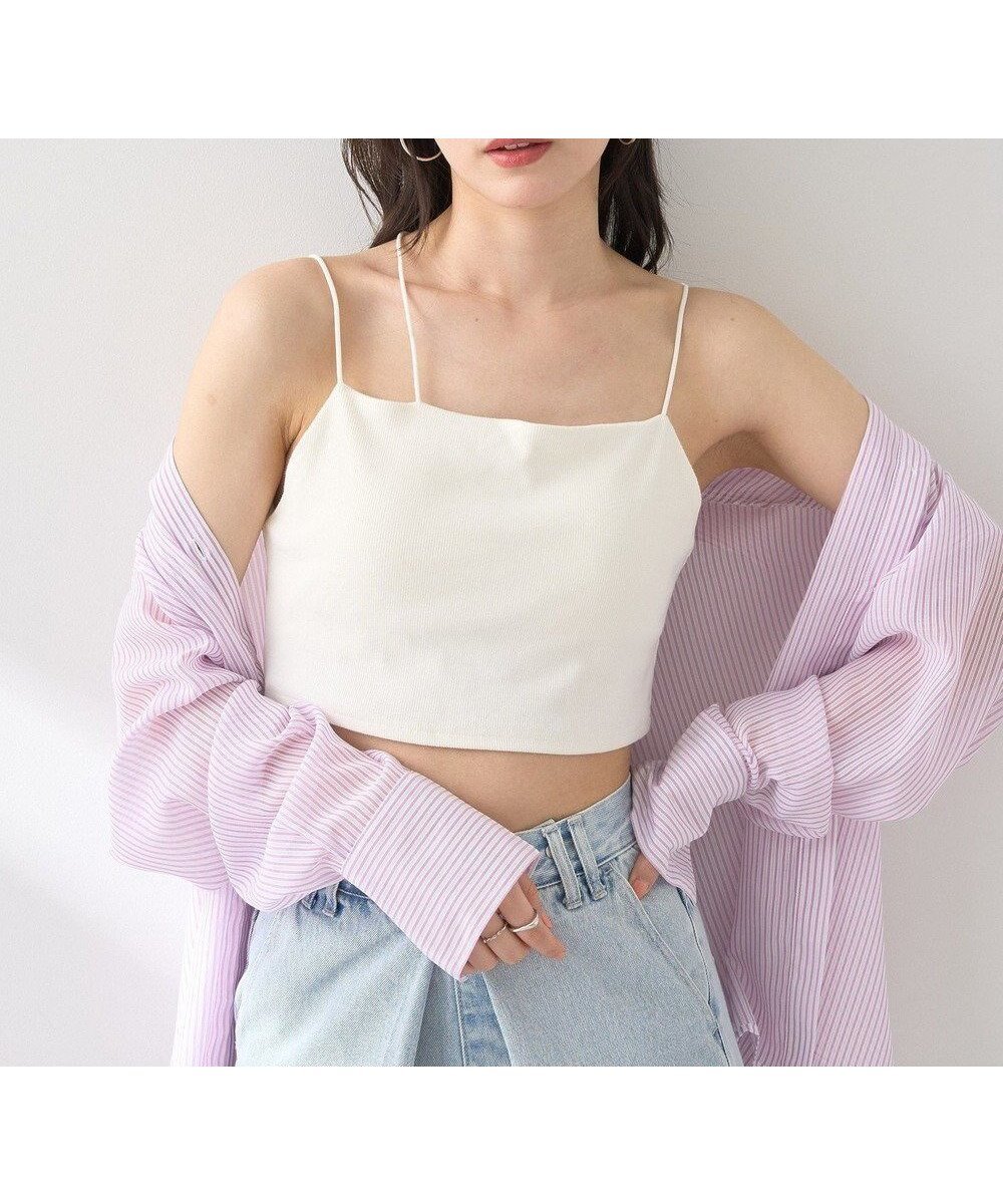 【アースミュージックアンドエコロジー/earth music&ecology】のアシメショルダーショートキャミソール 人気、トレンドファッション・服の通販 founy(ファニー) 　ファッション　Fashion　レディースファッション　Fashion for Women　トップス・カットソー　Cut & Sew Tops　キャミソール&ノースリーブ　Camisoles & Sleeveless Tops　おすすめ　Recommended / Our Picks　アシンメトリー　Asymmetrical Style　インナー　Innerwear　キャミソール　Camisole, Spaghetti Strap Top　ショルダー　Shoulder, Shoulder Strap　タンク　Tank Top, Sleeveless Top　トレンド　Trend, Trending Now　ポケット　Pocket, Pocket Detail　夏　Summer　春　Spring　S/S・春夏　SS, Spring/Summer, Warm Season　 other-1|ID: prp329100004554377 ipo3291000000032727960