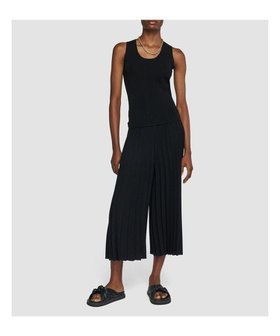 【ジョゼフ/JOSEPH】のエアリープリッセ トラウザーズ 人気、トレンドファッション・服の通販 founy(ファニー) ファッション Fashion レディースファッション Fashion for Women パンツ Pants & Trousers なめらか Smooth, Silky Texture クロップド Cropped, Short Length プリーツ Pleats, Pleated リラックス Relax, Relaxed Fit 夏 Summer 春 Spring S/S・春夏 SS, Spring/Summer, Warm Season |ID:prp329100004554383