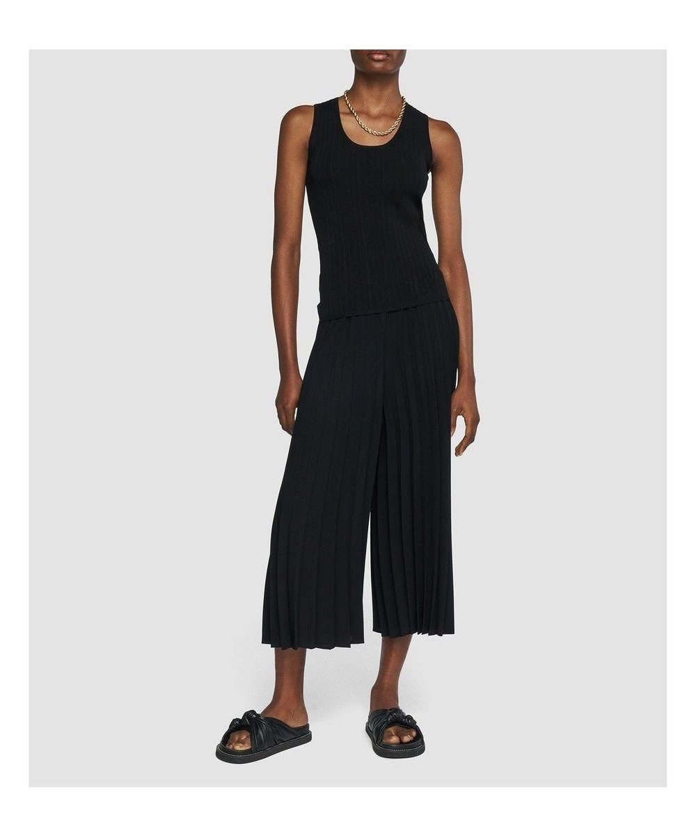 【ジョゼフ/JOSEPH】のエアリープリッセ トラウザーズ 人気、トレンドファッション・服の通販 founy(ファニー) 　ファッション　Fashion　レディースファッション　Fashion for Women　パンツ　Pants & Trousers　なめらか　Smooth, Silky Texture　クロップド　Cropped, Short Length　プリーツ　Pleats, Pleated　リラックス　Relax, Relaxed Fit　夏　Summer　春　Spring　S/S・春夏　SS, Spring/Summer, Warm Season　 other-1|ID: prp329100004554383 ipo3291000000033257227