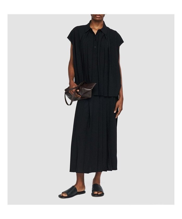 【ジョゼフ/JOSEPH】のエアリープリッセ ブラウス インテリア・キッズ・メンズ・レディースファッション・服の通販 founy(ファニー) https://founy.com/ ファッション Fashion レディースファッション Fashion for Women トップス・カットソー Cut & Sew Tops シャツ・ブラウス・オフィスカジュアル Elegant Blouses & Button-Ups なめらか Smooth, Silky Texture エアリー Airy Texture シンプル Simple, Minimal フィット Fit, Slim Fit フロント Front, Front Design プリーツ Pleats, Pleated リラックス Relax, Relaxed Fit エレガント 上品 Elegant 夏 Summer 春 Spring S/S・春夏 SS, Spring/Summer, Warm Season 軽量 Lightweight, Ultra Light |ID: prp329100004554387 ipo3291000000033535534