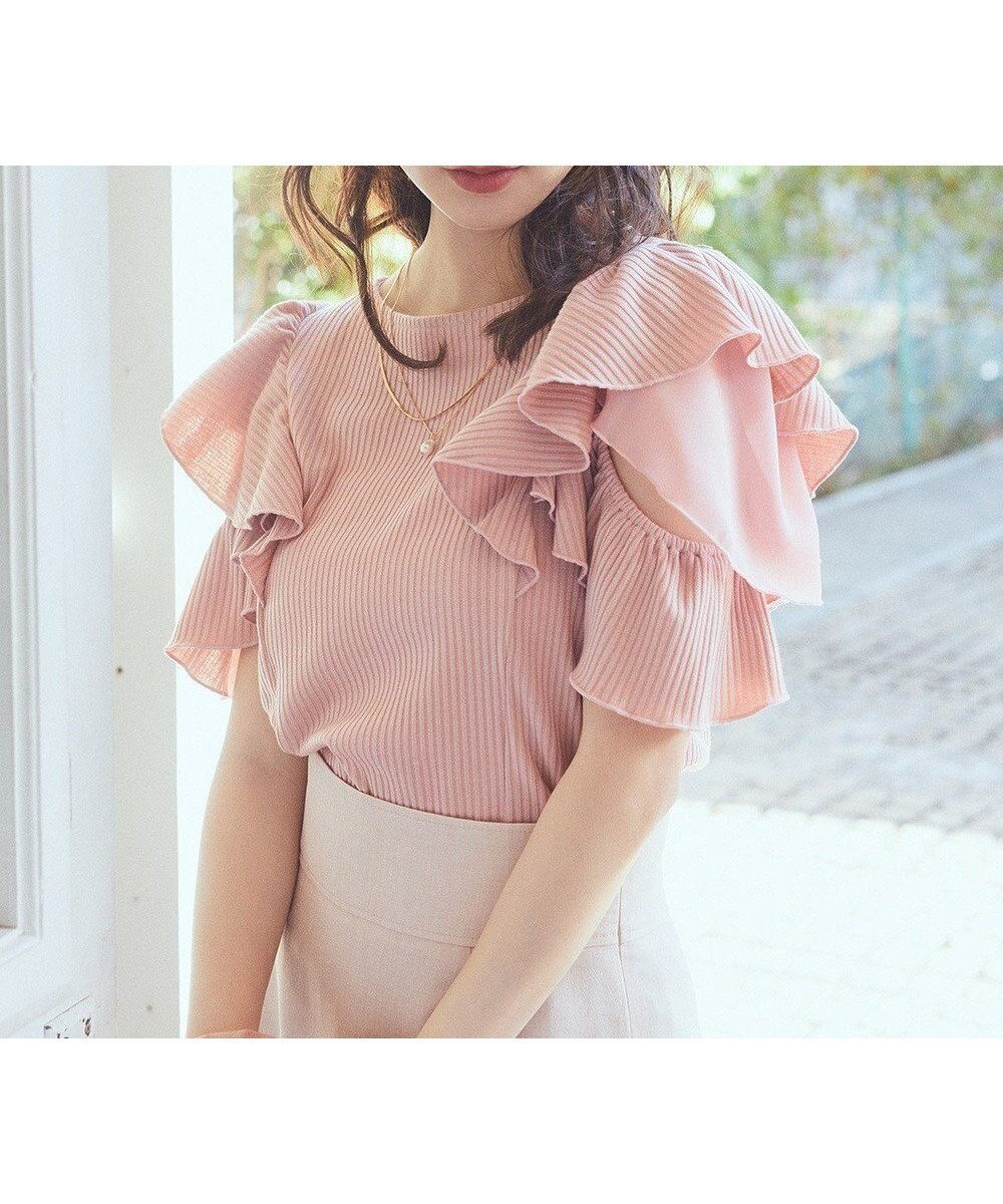 【アースミュージックアンドエコロジー/earth music&ecology】の袖フリルデザインプルオーバー 人気、トレンドファッション・服の通販 founy(ファニー) 　ファッション　Fashion　レディースファッション　Ladies' Fashion Online　トップス・カットソー　Tops/Tshirt　シャツ/ブラウス　Shirts/Blouses　ロング / Tシャツ　T-Shirts　プルオーバー　Pullover　カットソー　Cut and Sewn　おすすめ　Recommend　カットソー　Cut And Sew　シフォン　Chiffon　スリーブ　Sleeve　フィット　Fit　フリル　Frills　ボトム　Bottom　ポケット　Pocket　夏　Summer　春　Spring　S/S・春夏　Ss・Spring/Summer　 other-1|ID: prp329100004554390 ipo3291000000032188998