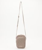 【ラ バガジェリー/LA BAGAGERIE】のランダムプリーツショルダーバッグ タテ グレージュ|ID: prp329100004554400 ipo3291000000033377492