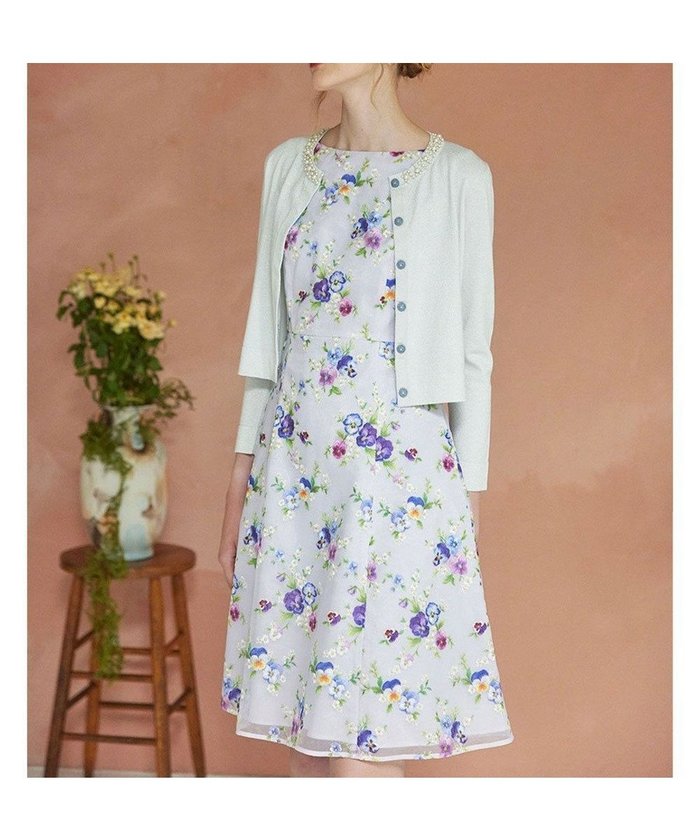 【トッカ/TOCCA】の【洗える】WINTER PANSY ドレス インテリア・キッズ・メンズ・レディースファッション・服の通販 founy(ファニー) https://founy.com/ ファッション Fashion レディースファッション Fashion for Women ワンピース Dresses フォーマル・パーティードレス・結婚式用ドレス Elegant & Casual Dresses 2024年 2024 2024-2025秋冬・A/W Autumn/Winter 2024–25 AW24–25 冬 Winter / This Winter ドレス Dress, One-Piece 夏 Summer S/S・春夏 SS, Spring/Summer, Warm Season 洗える Machine Washable A/W・秋冬 Autumn/Winter |ID: prp329100004554425 ipo3291000000032746124