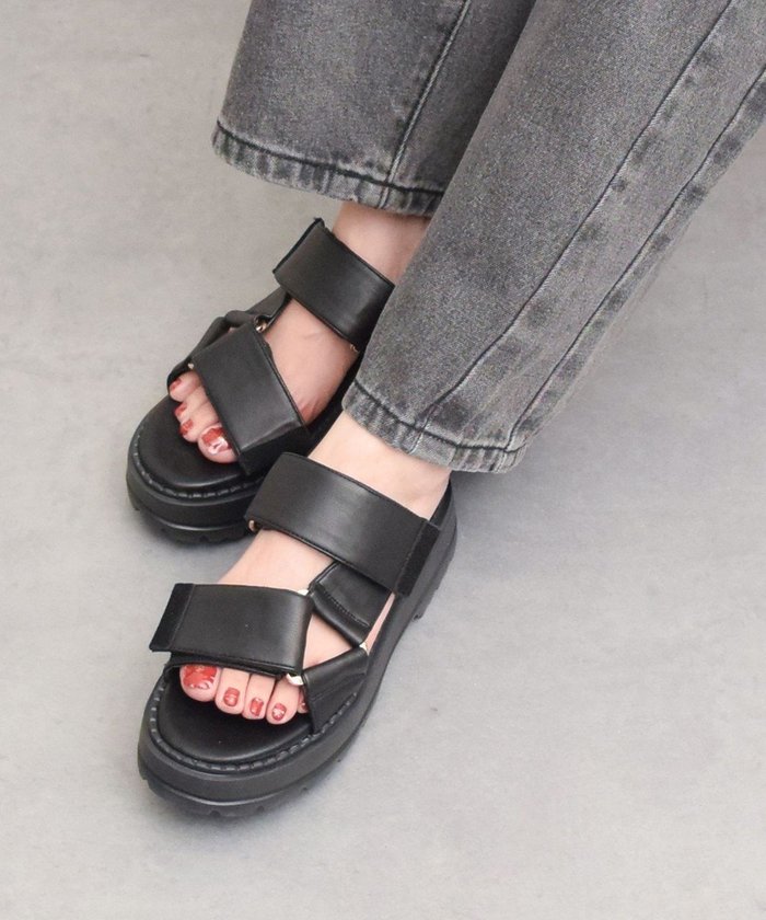 【ブリジット バーキン/Bridget Birkin】の【PARADIS COULEUR】ワイドベルクロアツゾコミュールサンダル インテリア・キッズ・メンズ・レディースファッション・服の通販 founy(ファニー) https://founy.com/ ファッション Fashion レディースファッション WOMEN クッション Cushion サンダル Sandals 厚底 Platforms 夏 Summer S/S・春夏 Ss・Spring/Summer A/W・秋冬 Aw・Autumn/Winter・Fw・Fall-Winter 軽量 Lightweight |ID: prp329100004554813 ipo3291000000032275913