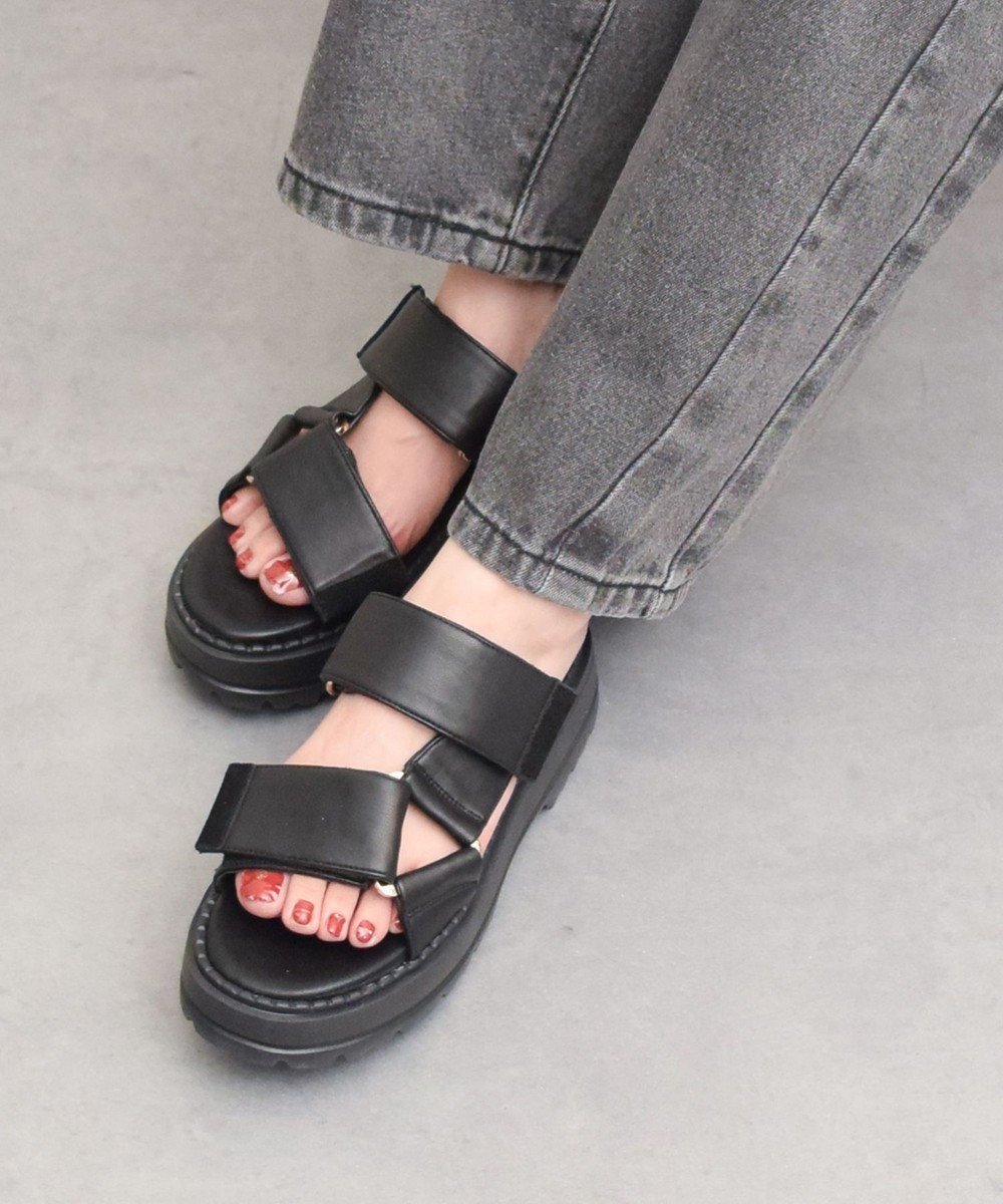 【ブリジット バーキン/Bridget Birkin】の【PARADIS COULEUR】ワイドベルクロアツゾコミュールサンダル 人気、トレンドファッション・服の通販 founy(ファニー) 　ファッション　Fashion　レディースファッション　WOMEN　クッション　Cushion　サンダル　Sandals　厚底　Platforms　夏　Summer　S/S・春夏　Ss・Spring/Summer　A/W・秋冬　Aw・Autumn/Winter・Fw・Fall-Winter　軽量　Lightweight　 other-1|ID: prp329100004554813 ipo3291000000032275913