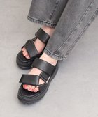 【ブリジット バーキン/Bridget Birkin】の【PARADIS COULEUR】ワイドベルクロアツゾコミュールサンダル 人気、トレンドファッション・服の通販 founy(ファニー) ファッション Fashion レディースファッション Fashion for Women クッション Cushion, Throw Pillow サンダル Sandals, Summer Shoes 厚底 Platform Shoes 夏 Summer S/S・春夏 SS, Spring/Summer, Warm Season A/W・秋冬 Autumn/Winter 軽量 Lightweight, Ultra Light thumbnail ブラック|ID: prp329100004554813 ipo3291000000033140949
