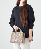 【ラ バガジェリー/LA BAGAGERIE】のランダムプリーツ2WAYハンドバッグ グレージュ|ID: prp329100004555568 ipo3291000000033643720