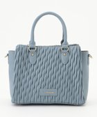 【ラ バガジェリー/LA BAGAGERIE】のランダムプリーツ2WAYハンドバッグ ライトブルー|ID: prp329100004555568 ipo3291000000035546425