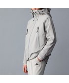 【ジョセフ アブード マウンテン/JOSEPH ABBOUD MOUNTAIN】の【ECO撥水/耐水性/透湿防水素材/ストレッチ/軽量】ボイルドポリエステル3レイヤー マウンテンパーカー ライトグレー系|ID: prp329100004555611 ipo3291000000033681500